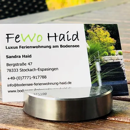 Ferienwohnung Haid Bodensee, Umgebung Bodman-Ludwigshafen, Radolfzell, Ueberlingen, Luxus Fewo Haid Stockach Exterior photo